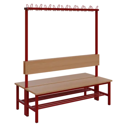 SVO - 160 stěna oboustranná věšáková RAL 3002 - červená